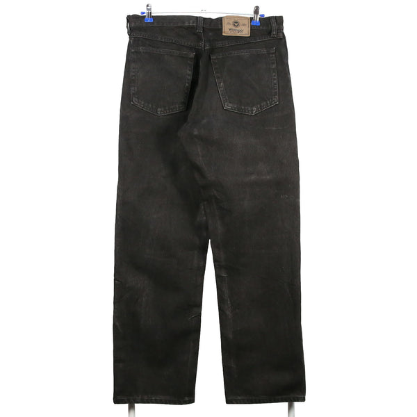 Wrangler 90's Denim Straight Leg Jeans / Pants 32 Black