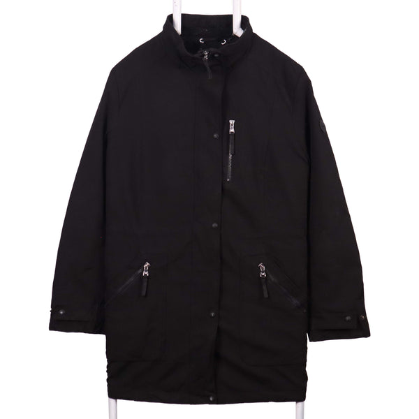 Calvin Klein 90's Zip Up Puffer Windbreaker Jacket XLarge Black