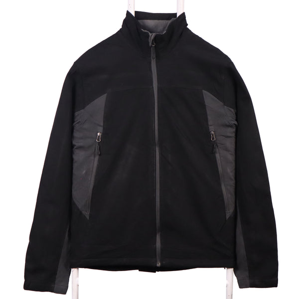 Champion 90's Lightweight Zip Up Windbreaker Jacket Small Black