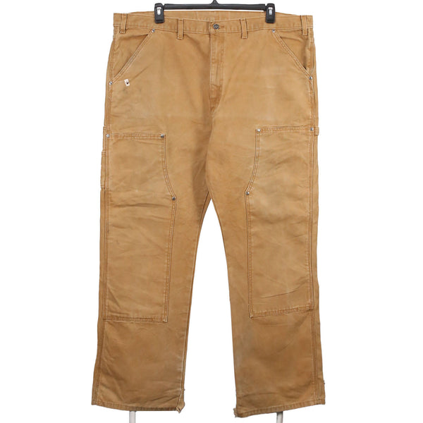 Dickies 90's Double Knee Carpenter Workwear Trousers / Pants 44 Brown