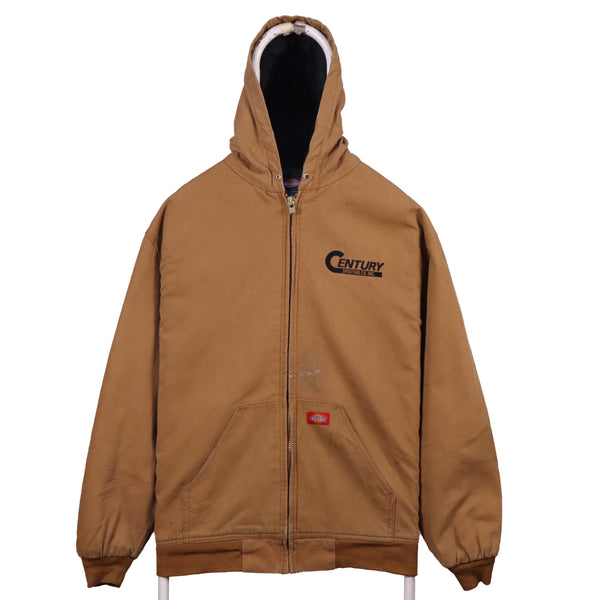 Dickies 90's Workwear Heavyweight Hooded Workwear Jacket XLarge Brown