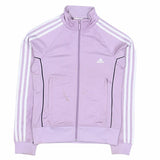 Adidas 90's Track Jacket Retro Zip Up Sweatshirt Small Pink