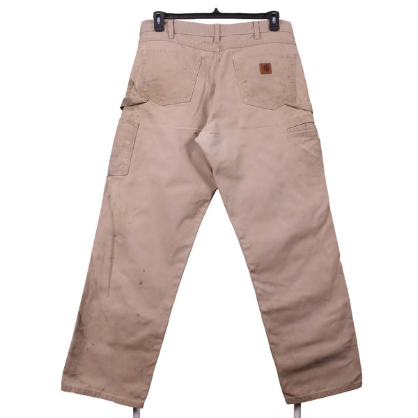 Carhartt 90's Cargo Baggy Carpenter Workwear Trousers / Pants 34 x 32 Brown