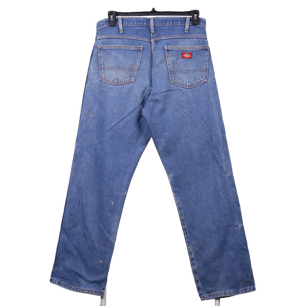 Dickies 90's Denim Straight Leg Jeans / Pants 34 x 32 Blue