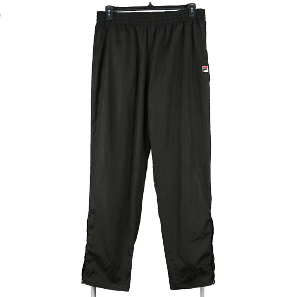 Fila 90's Elasticated Waistband Drawstrings Joggers / Sweatpants XLarge Black