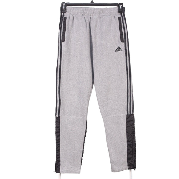 Adidas 90's Spellout Logo Drawstring Elasticated Waistband Joggers / Sweatpants XLarge Black