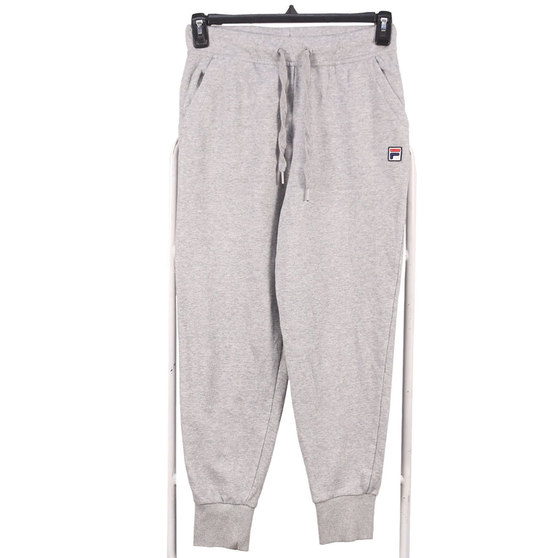 Fila 90's Elasticated Waistband Drawstrings Joggers / Sweatpants Medium Grey