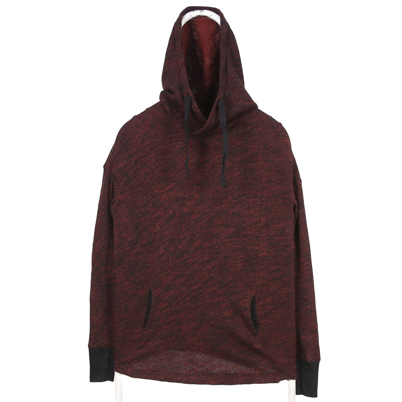 Mossimo Supply & Co 90's Drawstring Hooded Pullover Long Sleeve Hoodie XSmall Red