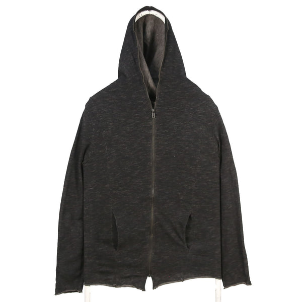 Divided 90's Zip Up Hoodie XSmall Black