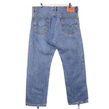 Levi Strauss & Co. 90's 505 Baggy Light Wash Denim Jeans / Pants 36 x 30 Blue