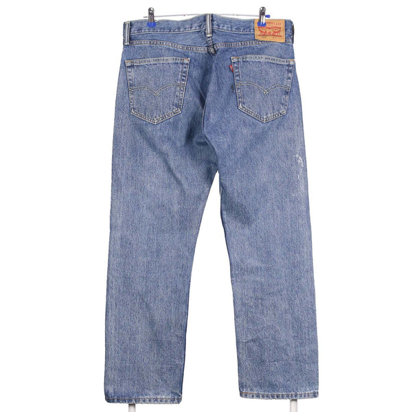 Levi Strauss & Co. 90's 505 Light Wash Denim Straight Leg Jeans / Pants 34 x 30 Blue