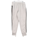 Adidas 90's Drawstring Elasticated Waistband Joggers / Sweatpants Medium Grey