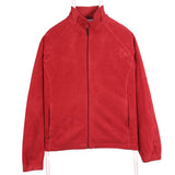 Columbia 90's Zip Up Fleece Jumper XLarge Red