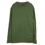 Tommy Hilfiger 90's Plain Crewneck Jumper / Sweater XXLarge (2XL) Khaki Green