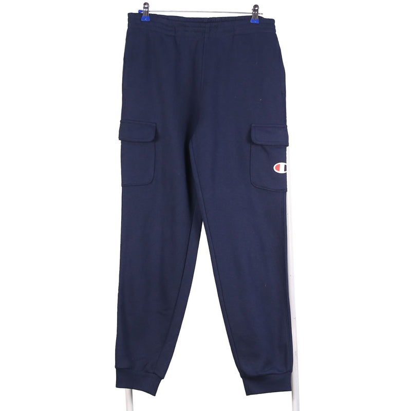 Champion 90's Drawstring Elasticated Waistband Joggers / Sweatpants XLarge Blue