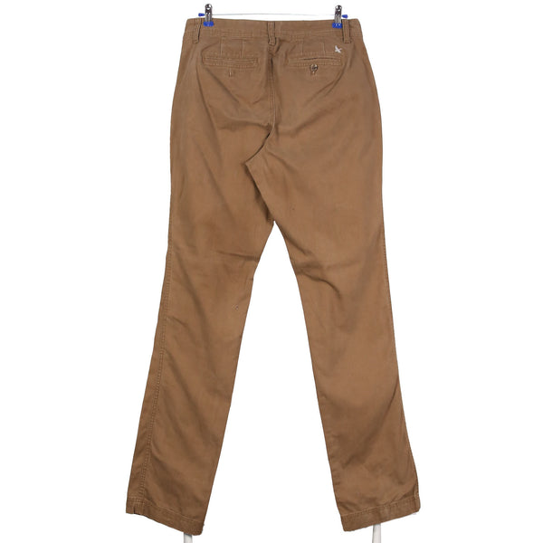 Eddie Bauer 90's Chino Slim Trousers / Pants 30 x 34 Brown