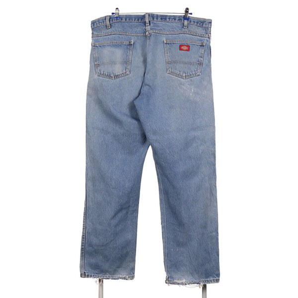 Dickies 00's Y2K Denim Baggy Bootcut Jeans / Pants 40 Blue