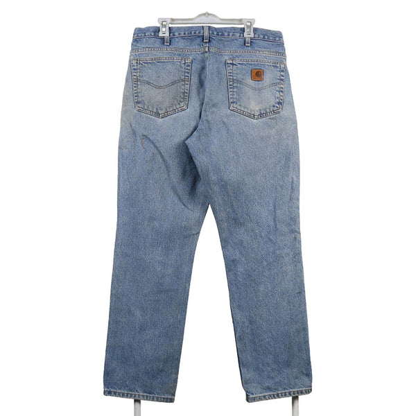 Carhartt 90's Denim Straight Leg Bootcut Jeans / Pants 34 Blue