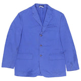 Ralph Lauren 90's Button Up Blazer XLarge Blue