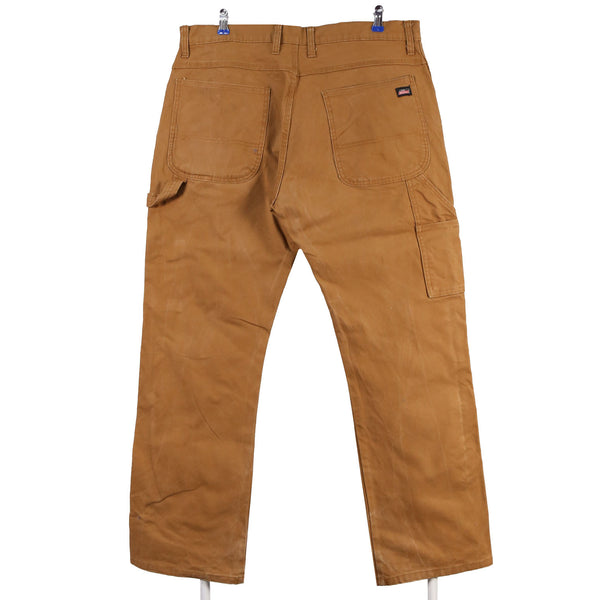 Dickies 90's Cargo Carpenter Workwear Trousers / Pants 36 x 30 Tan Brown