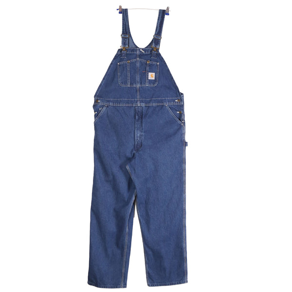 Vintage Carhartt Dungarees Denim 42 x 32 Blue