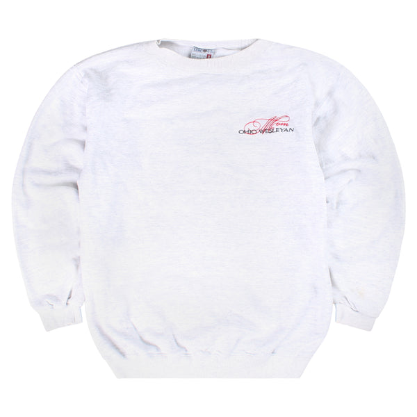 Time Out 90's Crewneck Heavyweight Sweatshirt Small Grey