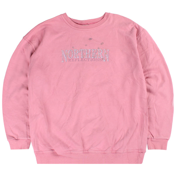 Northerner  Crewneck Heavyweight Sweatshirt XLarge Pink