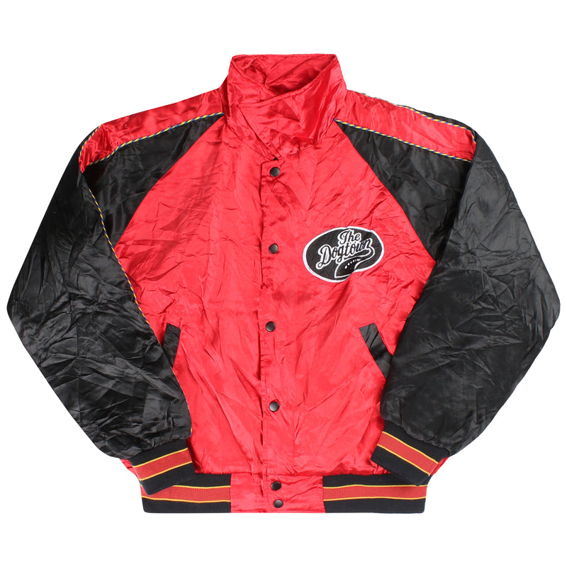 The Dogtown  The Dogtown Back Print Bomber Jacket Large Red