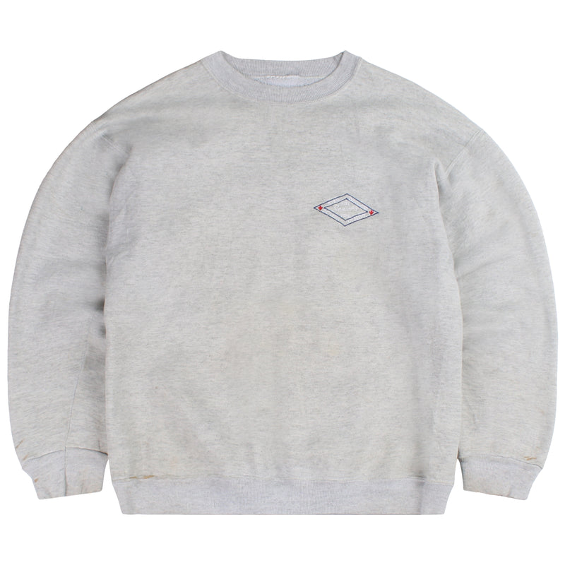 Gildan  Heavyweight Crewneck Sweatshirt Small (missing sizing label) Grey