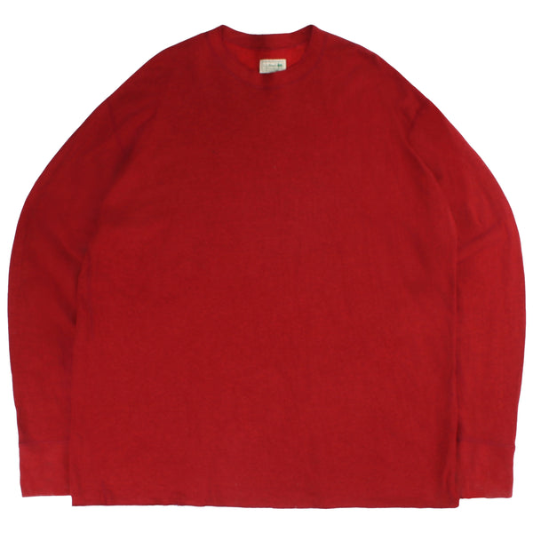 L.L.Bean  Plain Heavyweight Crewneck Sweatshirt XXLarge (2XL) Red