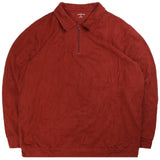 Croft&Barrow  Quarter Zip Heavyweight Sweatshirt XLarge Burgundy Red