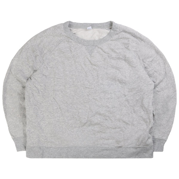 Old NAvy  Plain Heavyweight Crewneck Sweatshirt XLarge Grey