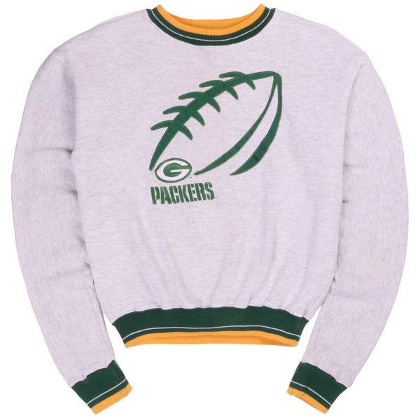 Green Bay  Reverse Weave Pullover Sweatshirt XLarge Grey