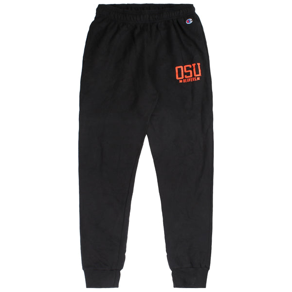 Champion  College Drawstring Elasticated Waistband Joggers / Sweatpants Medium Black