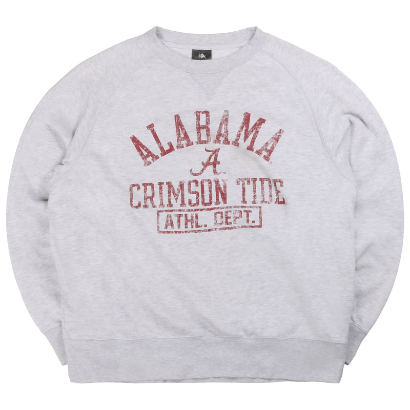 Alabama  Alabama Crewneck Sweatshirt XLarge Grey