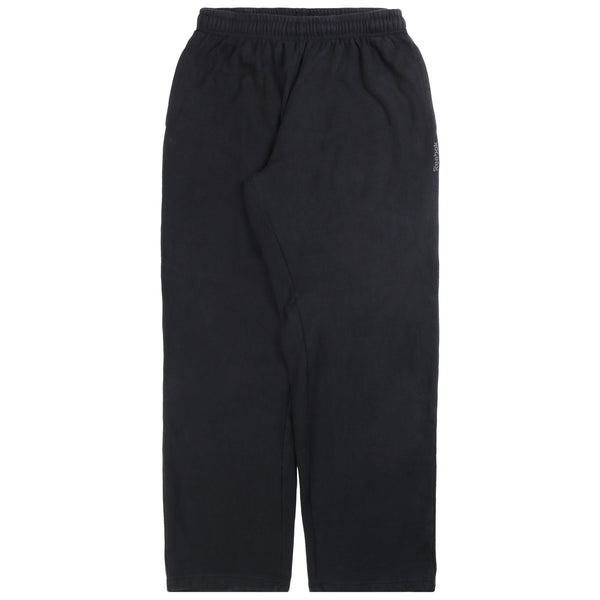 Reebok  Drawstring Elasticated Waistband Joggers / Sweatpants Small Black