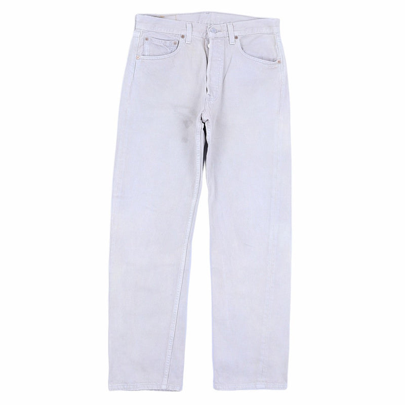 Levi's 90's Denim Slim Jeans Jeans 32 x 30 Beige Cream
