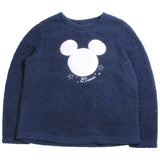 Disney  Fleece Crewneck Sweatshirt Medium Navy Blue