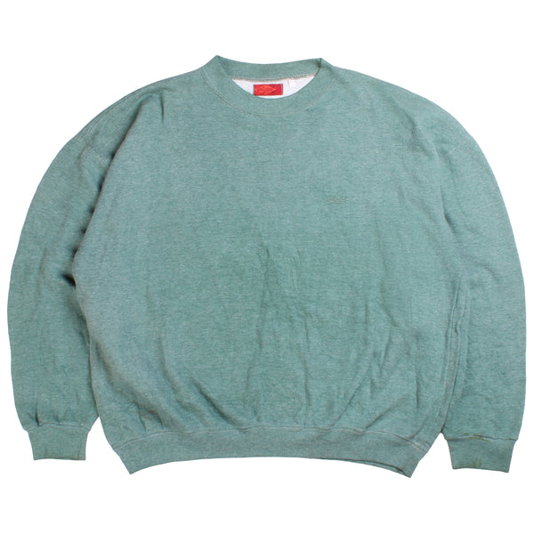 Lee cooper  Spellout Crewneck Sweatshirt Large Green