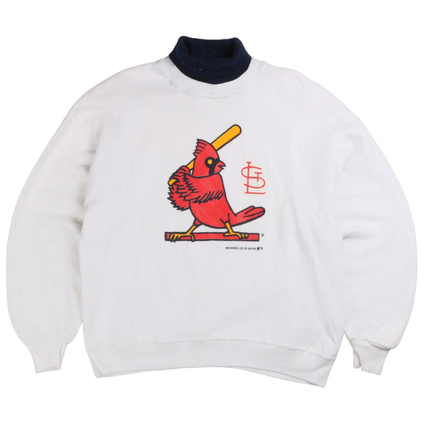 Swingster  1992 Cardingals Crewneck Sweatshirt Large White