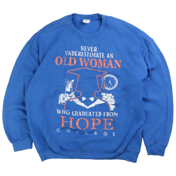 Gildan  Old Money Heavyweight Crewneck Sweatshirt XLarge Blue