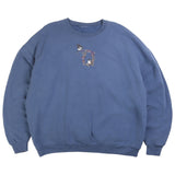 Bird  Heavyweight Crewneck Sweatshirt XXLarge (2XL) Blue