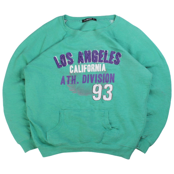 Los Angeles  Los Angeles Heavyweight Crewneck Sweatshirt Medium (missing sizing label) Green