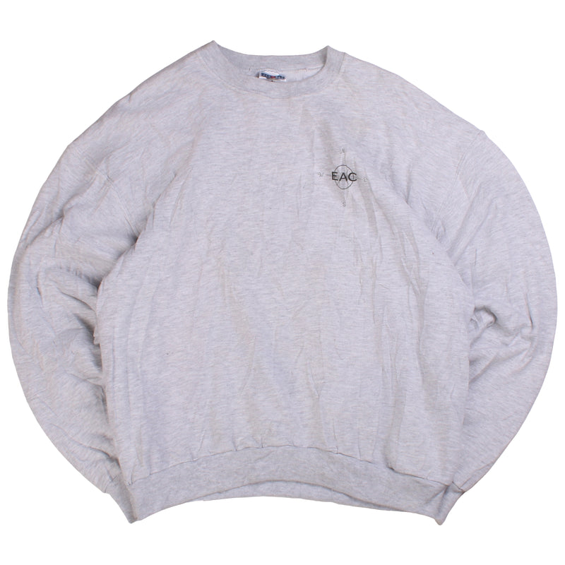 Jerzees  EAC Crewneck Sweatshirt Large Grey