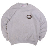 Jerzees  Back Print Crewneck Sweatshirt XLarge Grey