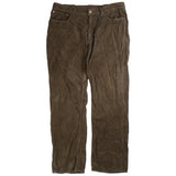 Polo Ralph Lauren  Corduroy Trousers / Pants 36 x 30 Khaki Green