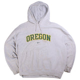 Nike  Oregon Middle Swoosh Pullover Hoodie XLarge Grey