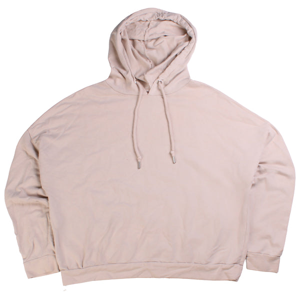 Asos  Plain Hooded Hoodie Large Beige Cream