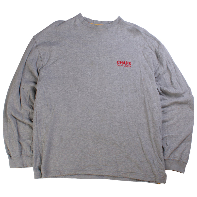 Chaps Chaps Ralph Lauren Crewneck Sweatshirt XLarge Grey