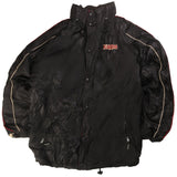 Kappa  Full Zip Up Puffer Jacket Large Black